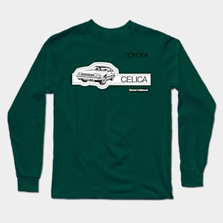 TOYOTA CELICA - owners manual Long Sleeve T-Shirt